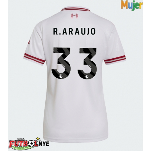 Camiseta Liverpool Ronald Araujo #33 Visitante Equipación para mujer 2026-27 manga corta